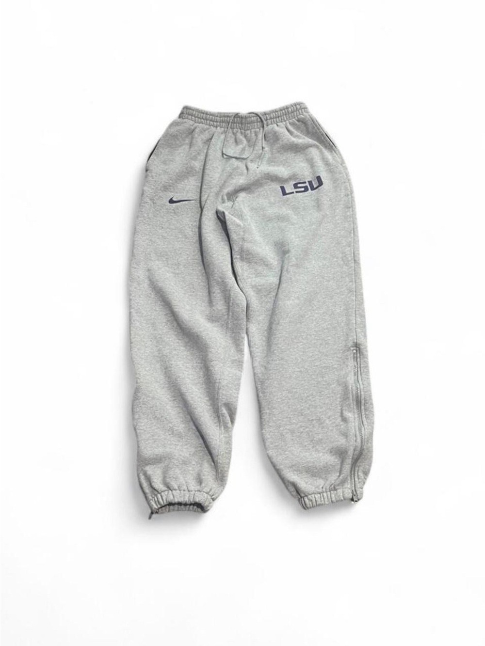 RARE Vintage 90s Nike LSU Jogger Track Pants Sweatpants Size M Y2K 00s